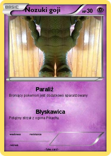 Pokemon Nozuki goji