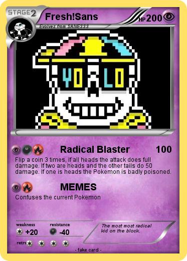 Pokemon Fresh!Sans