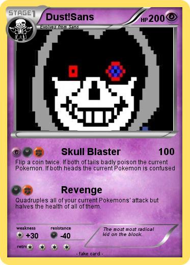 Pokemon Dust!Sans