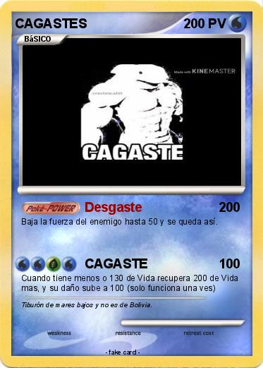 Pokemon CAGASTES