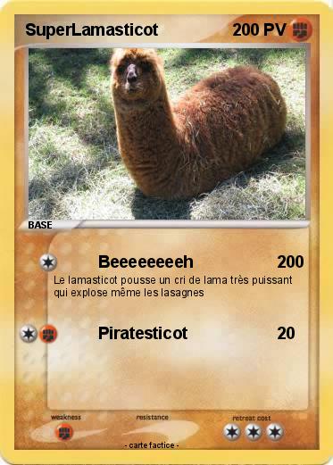 Pokemon SuperLamasticot