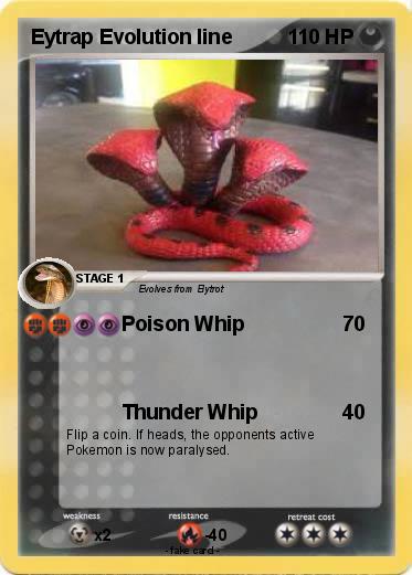 Pokemon Eytrap Evolution line