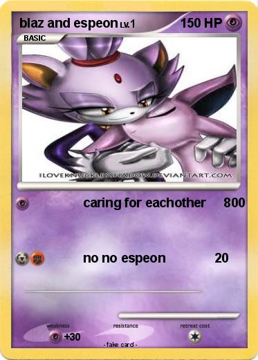 Pokemon blaz and espeon