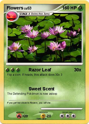 Pokemon Flowers