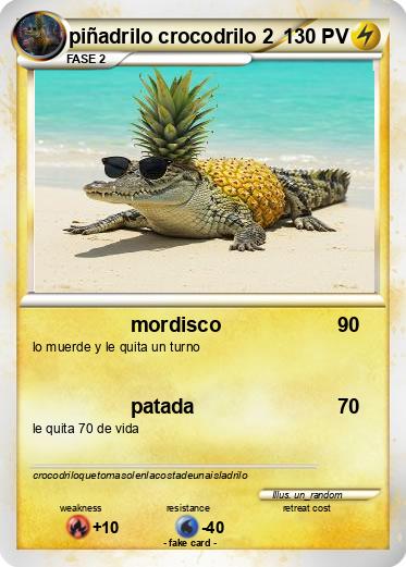 Pokemon piñadrilo crocodrilo 2