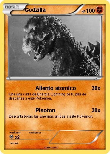 Pokemon Godzilla