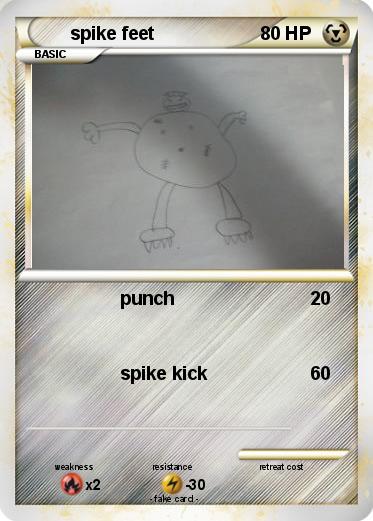 Pokemon spike feet