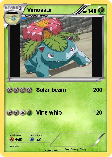 Pokemon Venosaur