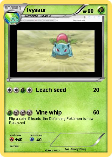 Pokemon Ivysaur