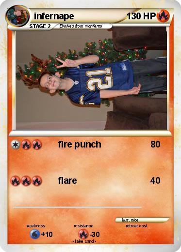 Pokemon infernape