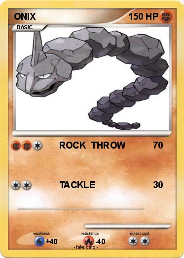 Pokemon ONIX
