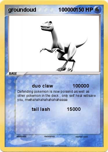 Pokemon groundoud               100000