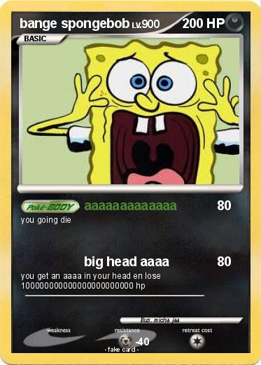 Pokemon bange spongebob