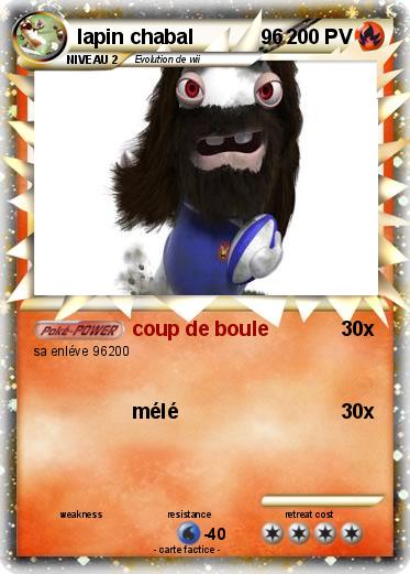 Pokemon lapin chabal            96