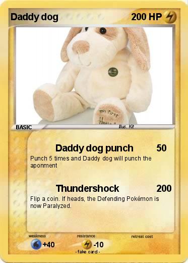 Pokemon Daddy dog