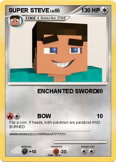 Pokemon SUPER STEVE
