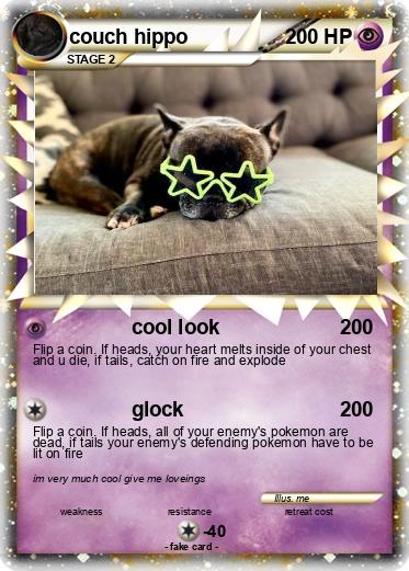Pokemon couch hippo