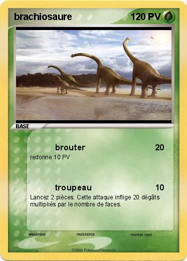 Pokemon brachiosaure