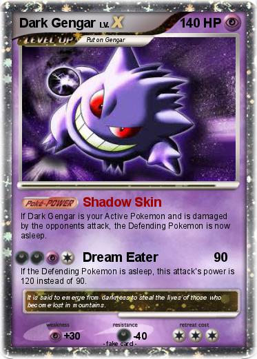 Pokemon Dark Gengar