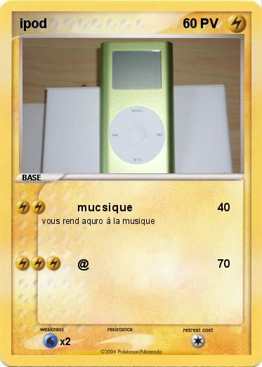 Pokemon ipod