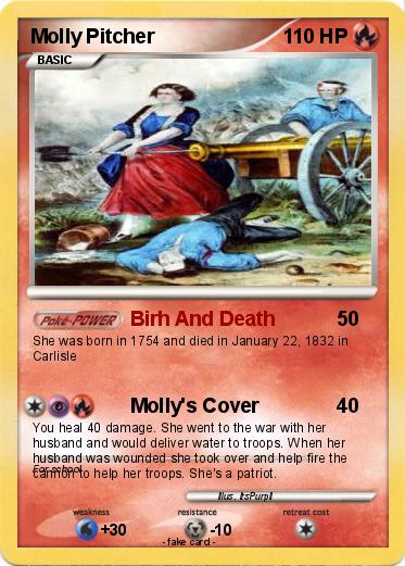 Pokemon Molly Pitcher