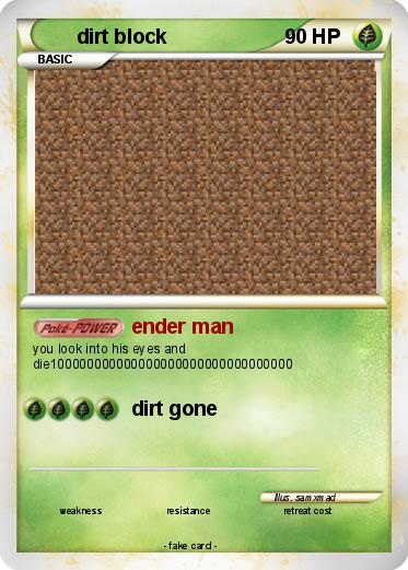 Pokemon dirt block