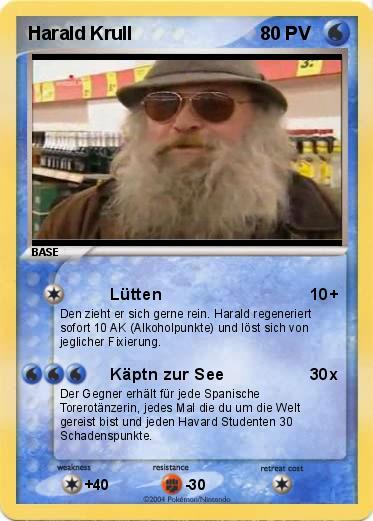 Pokemon Harald Krull