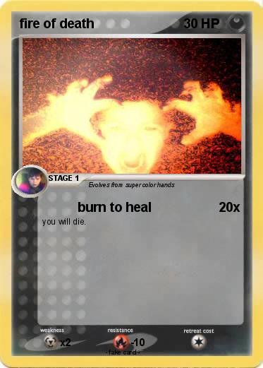 Pokemon fire of death