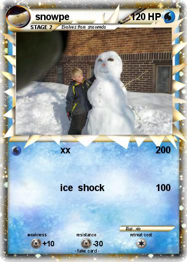 Pokemon snowpe