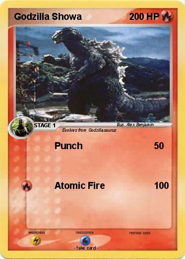 Pokemon Godzilla Showa
