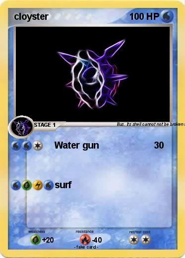 Pokemon cloyster