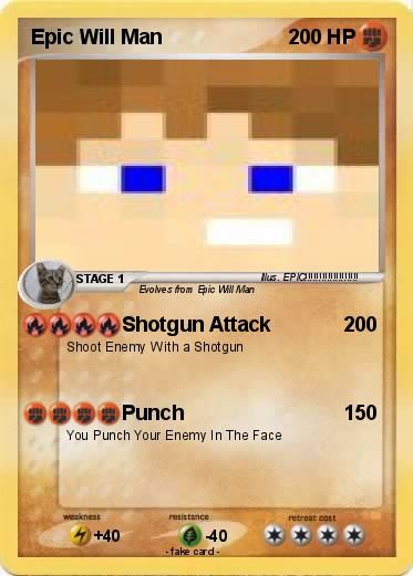 Pokemon Epic Will Man