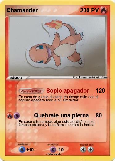 Pokemon Chamander