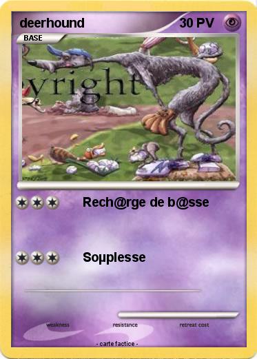 Pokemon deerhound