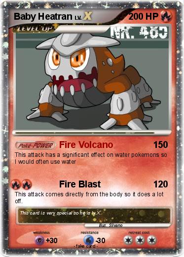 Pokemon Baby Heatran