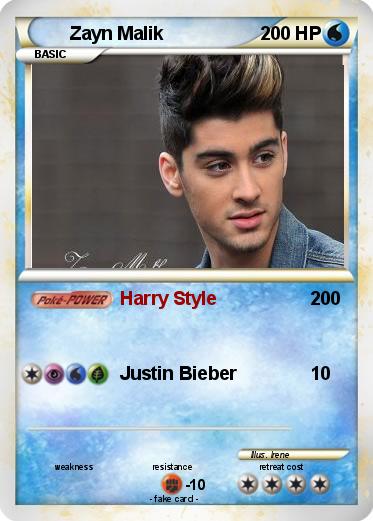 Pokemon Zayn Malik