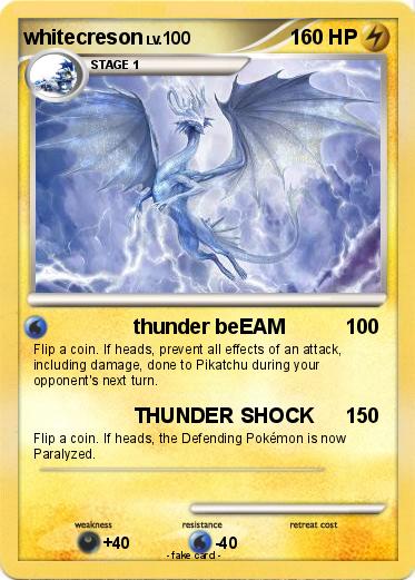 Pokemon whitecreson