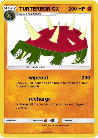 Pokemon TURTERROR GX