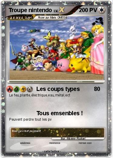 Pokemon Troupe nintendo