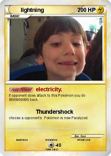 Pokemon lightning