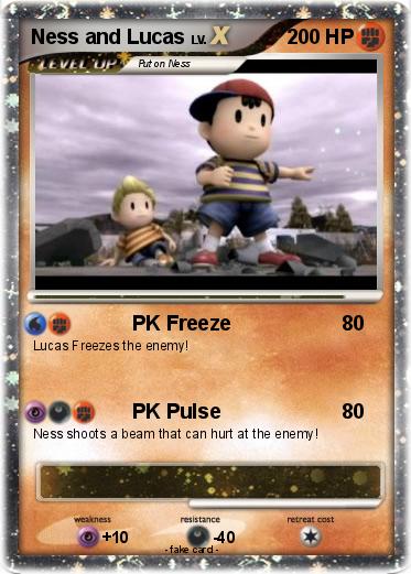 Pokemon Ness and Lucas