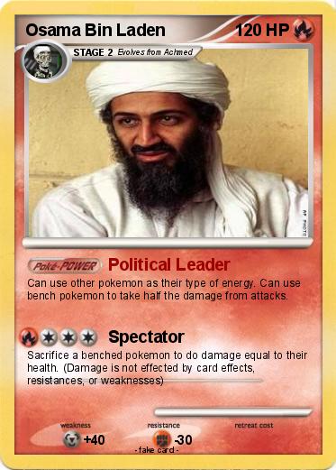 Pokemon Osama Bin Laden