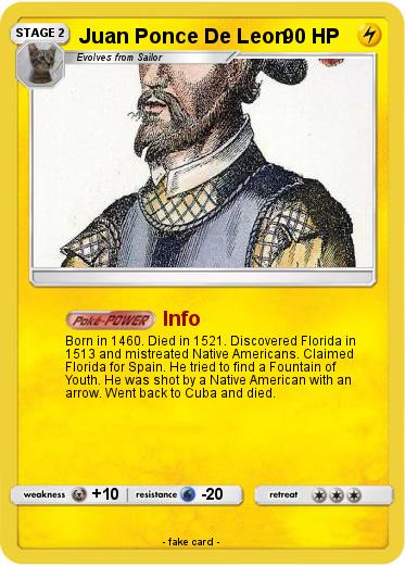 Pokemon Juan Ponce De Leon