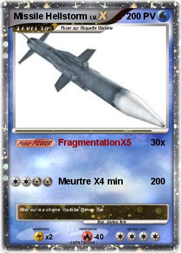 Pokemon Missile Hellstorm