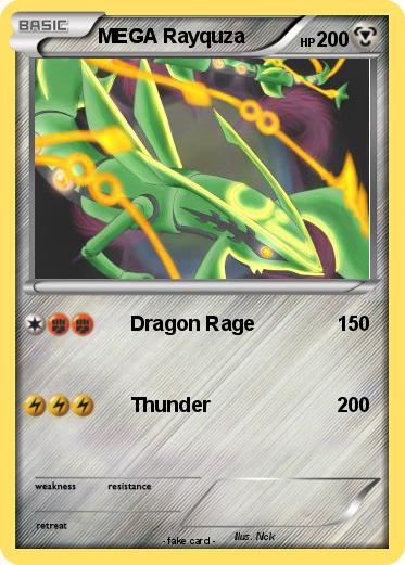 Pokemon MEGA Rayquza