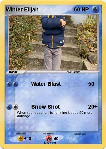 Pokemon Winter Elijah