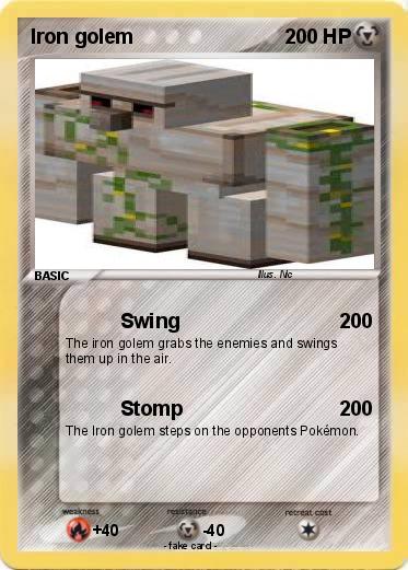 Pokemon Iron golem