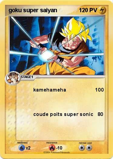 Pokemon goku super saiyan