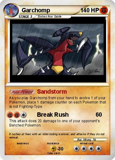 Pokemon Garchomp