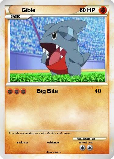 Pokemon Gible